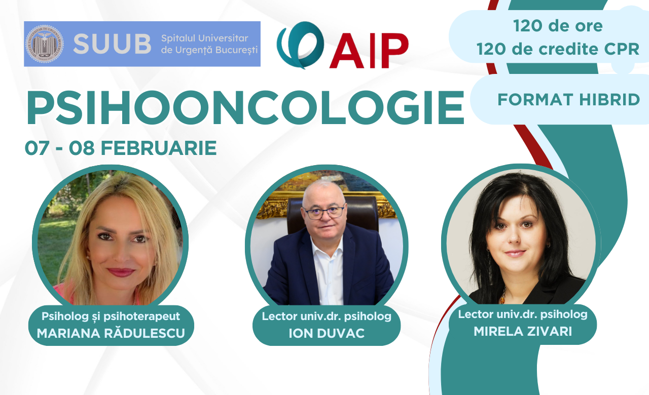 Psihooncologie – Abordare Imunopsihologică – MODUL I Psihooncologie – Abordare Imunopsihologică – MODUL I
