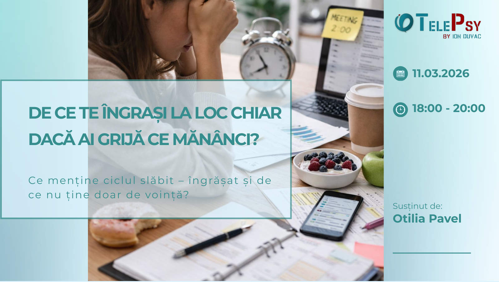 De ce te îngrași la loc chiar dacă ai grijă ce mănânci?